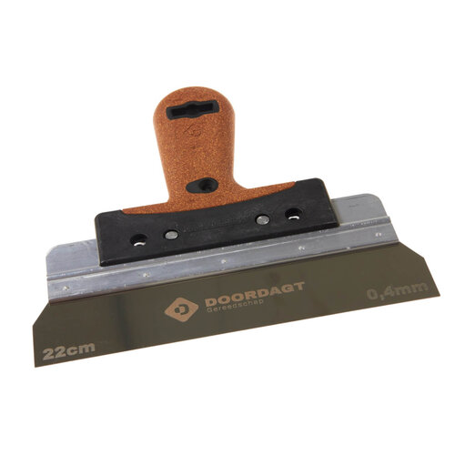 DOORDAGT DOORDAGT, Spackmes 22cm, RVS, Kurkgreep, 0,4mm