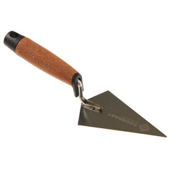 DOORDAGT, Pleistertroffel 140mm Punt, RVS, Kurkgreep