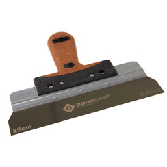 DOORDAGT, Spackmes 25cm, RVS, Kurkgreep, 0,4mm