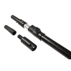 DOORDAGT Telescoopsteel 95-160cm. incl. adapterset
