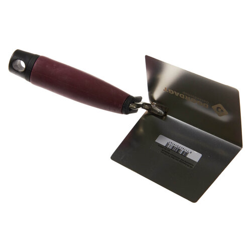 DOORDAGT DOORDAGT, Hoektroffel 75x110mm, Inwendig voor Gips, RVS, Softgreep