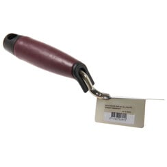 DOORDAGT, Hoektroffel 30x80mm, Uitwendig scherp, RVS, Softgreep