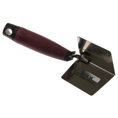 DOORDAGT, Hoektroffel 60x80mm, Inwendig afgeschuinde hoek, RVS, Softgreep