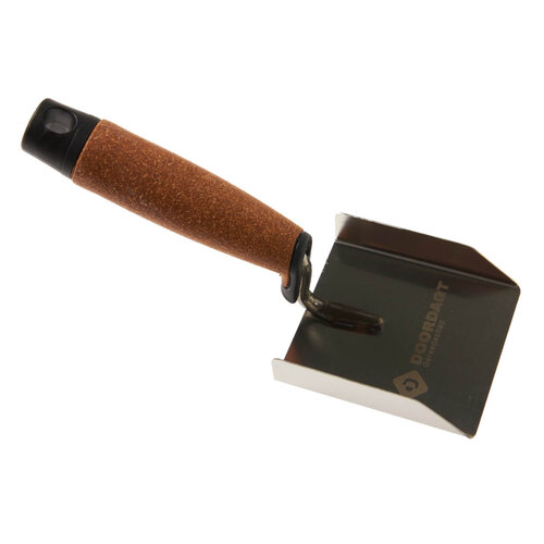 DOORDAGT DD-PK Hoektroffel 80x90 mm. dubbelopst. RVS, DOORDAGT-PREMIUM KURK