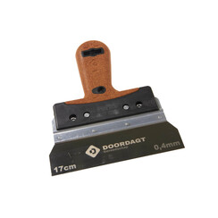 DOORDAGT Spackmes RVS 17 cm. KURK 0,4 mm.