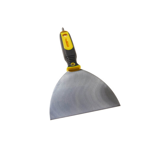 Plamuurmes 150mm, RVS, Softgreep Incl. schroefbit