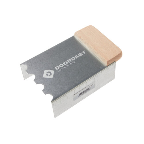 DOORDAGT DOORDAGT Lijmschep met kam 10 cm.