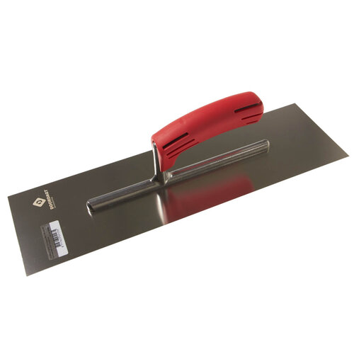 DOORDAGT DOORDAGT BASIC-Line Spaan 400 x 120 mm. RVS met rode SOFT handgreep