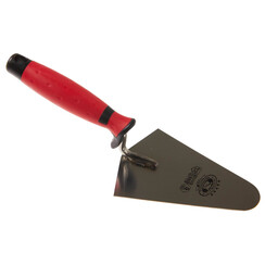 Olejnik Pleistertroffel RVS 140 mm. ROND SOFT handgreep