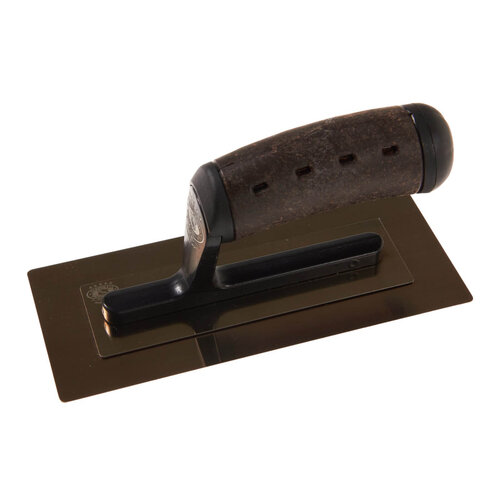 OLEJNIK Olejnik Goldflex 200 x 86 mm. RVS met Vintage Leather handgreep