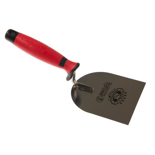 OLEJNIK Olejnik Platschopje RVS 100 mm. SOFT handgreep