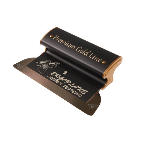 OLEJNIK OLEJNIK, Skimmingblade 250mm, Ergoplane Gold, RVS, Sledegreep, 0,3mm