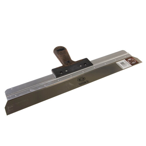 OLEJNIK OLEJNIK, Gipsmes 480mm, RVS, Vintage Leather greep, 0,7mm