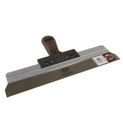 OLEJNIK OLEJNIK, Gipsmes 380mm, RVS, Vintage Leather greep, 0,7mm