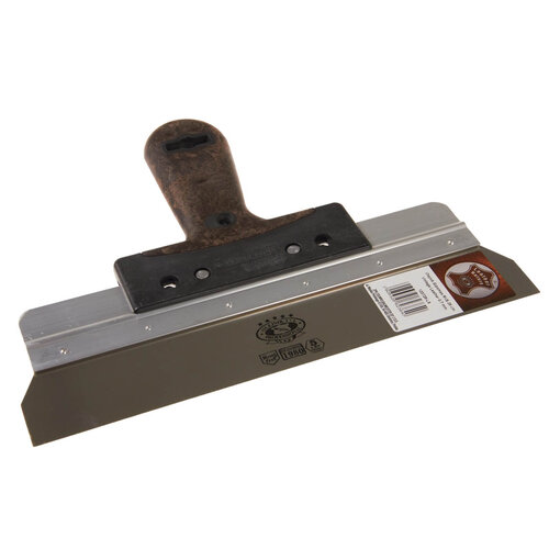 OLEJNIK OLEJNIK, Gipsmes 280mm, RVS, Vintage Leather greep, 0,7mm