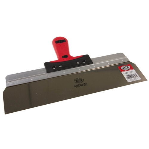 OLEJNIK OLEJNIK, Spackmes 38cm, RVS, Hoog blad, Softgreep, 0,5mm