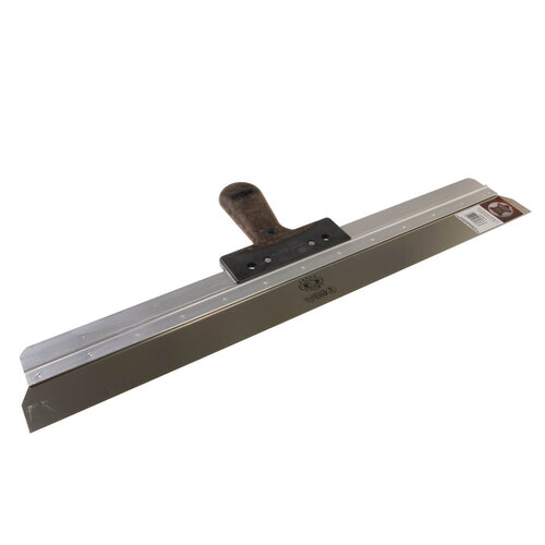 OLEJNIK OLEJNIK, Spackmes 58cm, RVS, Vintage Leather greep, 0,4mm