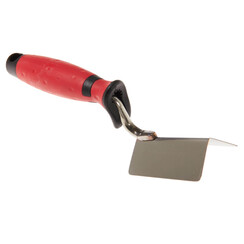 Olejnik Hoektroffel 30x80 mm. uitw. scherp RVS SOFT handgreep