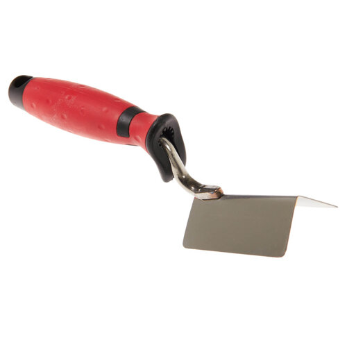 OLEJNIK Olejnik Hoektroffel 30x80 mm. uitw. scherp RVS SOFT handgreep