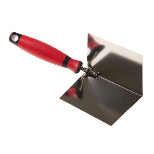 OLEJNIK OLEJNIK, Hoektroffel 75x110mm, RVS, Inwendig scherp, Softgreep