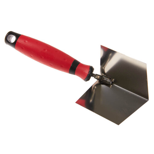 OLEJNIK OLEJNIK, Hoektroffel 60x80mm, RVS, Inwendig scherp, Softgreep