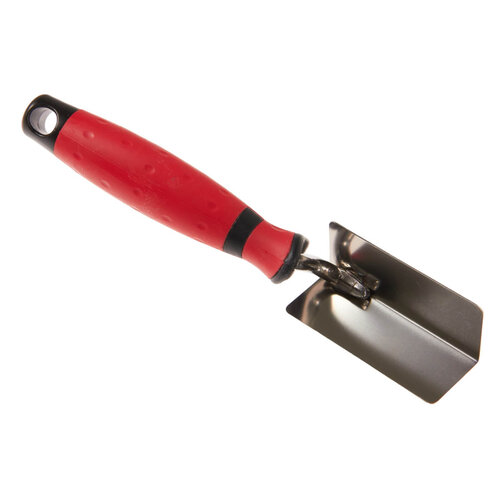 OLEJNIK OLEJNIK, Hoektroffel 30x80mm, RVS, Inwendig dubbeltje/rond, Softgreep