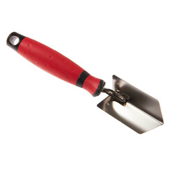 Olejnik Hoektroffel 30x80 mm. inw. scherp RVS SOFT handgreep