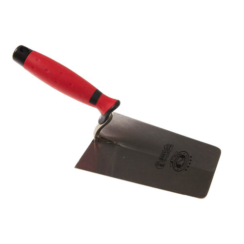 OLEJNIK OLEJNIK, Stukadoorstroffel Halfrond, RVS, Softgreep