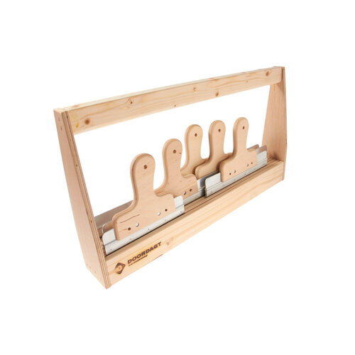 DOORDAGT DOORDAGT, Spackmesbak (gevuld - 5 messen) Eco-Houtgreep