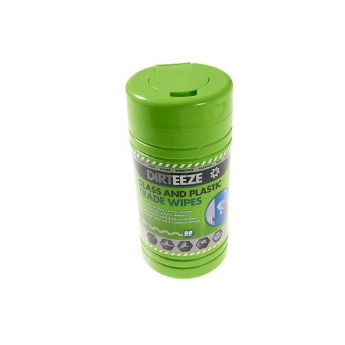 DIRTEEZE Dirteeze Glass & Plastic Wipes (80st).