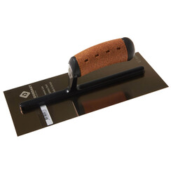 DOORDAGT Premium Spaan 280 x 120 mm. RVS met KURK handgreep