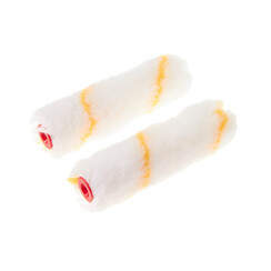 Radiatorroller Perlon 10 cm. Gele draad (per 2 st.)