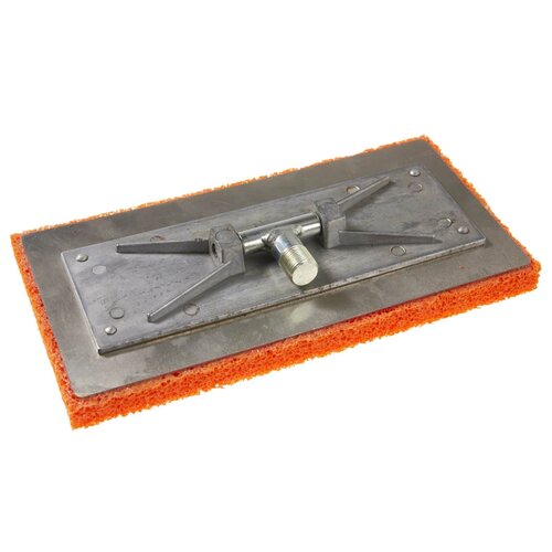 DOORDAGT DOORDAGT Schuurbord Draaibaar Klein zonder steel 140 x 280 mm. Rood/Grof