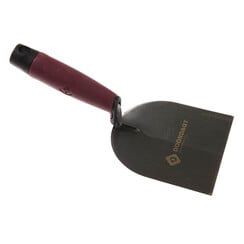 DOORDAGT, Platschopje 120mm, RVS, Doorgelast, Softgreep