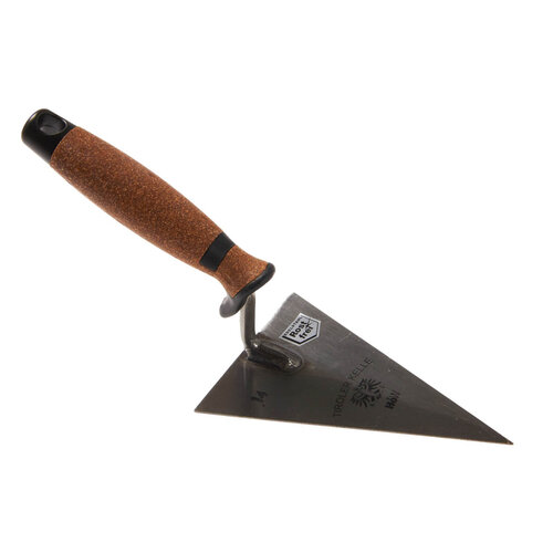 DOORDAGT DOORDAGT, Pleistertroffel 140mm Punt, RVS, Doorgelast, Kurkgreep
