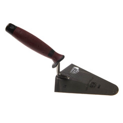 DOORDAGT, Pleistertroffel 140mm Rond, RVS, Doorgelast, Softgreep