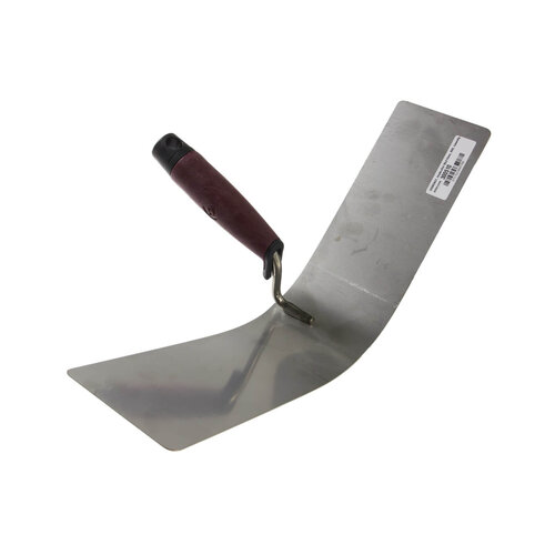 DOORDAGT DOORDAGT, Hoektroffel 90x215mm, RVS, Inwendig Buigbaar, Softgreep, (Extra groot)