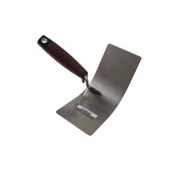 DOORDAGT, Hoektroffel 90x120mm, RVS, Inwendig Buigbaar, Softgreep