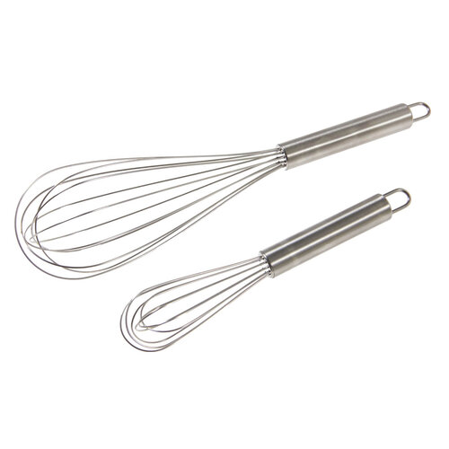 Handgarde RVS, 20cm en 30cm, set van 2