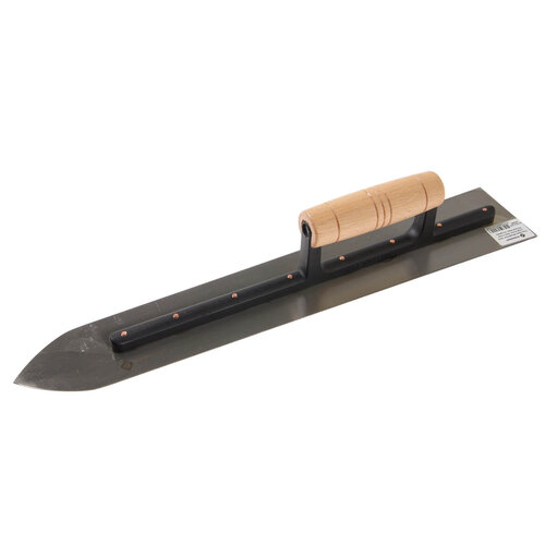 DOORDAGT DOORDAGT, Vloerspaan 500x90/70x1,0mm, Lange Arend, Spits model, Normaal Staal, Houtgreep
