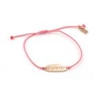 Classic bar forever pink goldplated