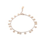 Anklet little disc goldplated Anklet little disc goldplated