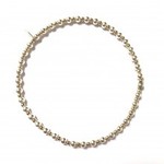 Basic silver - gold coloured mix 3mm/2mm Basic silver - gold coloured mix 3mm/2mm