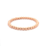 Basic rose-gold coloured 5mm