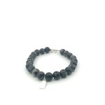 Men anthracite silver