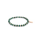 Mix green rose-gold coloured