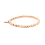 Basic 4mm rose-gold coloured