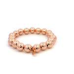 Basic rose-gold coloured 10mm