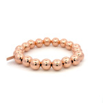 Basic rose-gold coloured 10mm