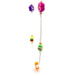 Necklace candy flowers white Necklace candy flowers white